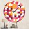 Designart 'Retro Geometric Design Vii Mid-Century Modern Wall Clock